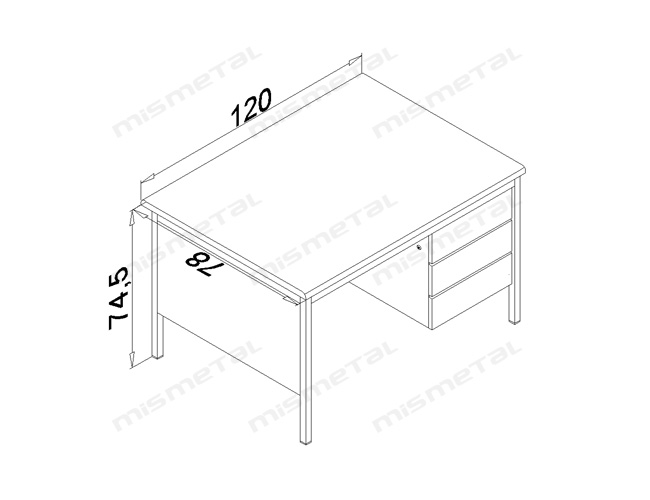 120cm Table teknik
